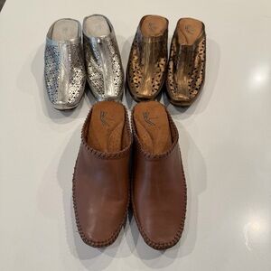 White Mountain‎ Slip-On Mule Bundle of 3 Size 6.5